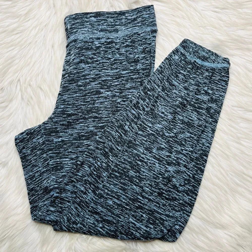 LIVE LOVE DREAM Lightweight Heathered Joggers Blue Size Medium